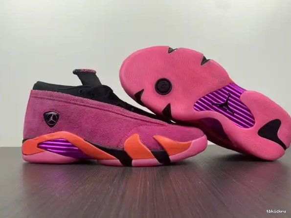 Cheap TBkick Jordan Retro DH4121-600 (W) 14 Pink Shocking Low 0326